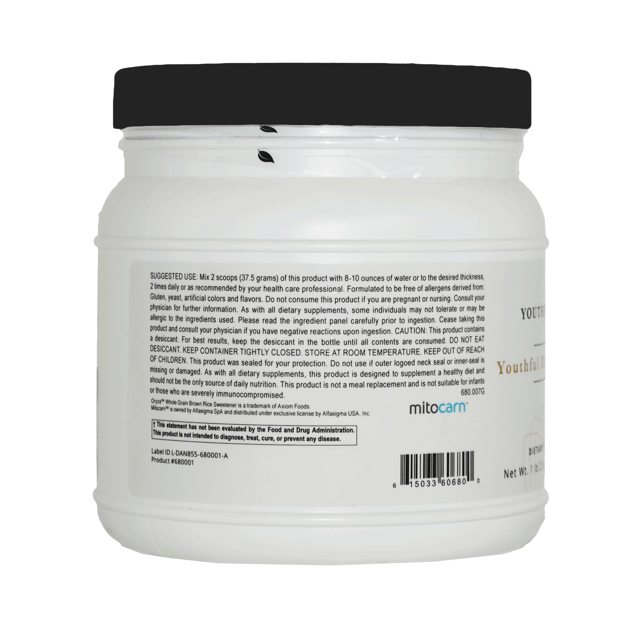 Youthful Detox Support- Enhances Liver Detoxification & Promotes GUT Health Image 2