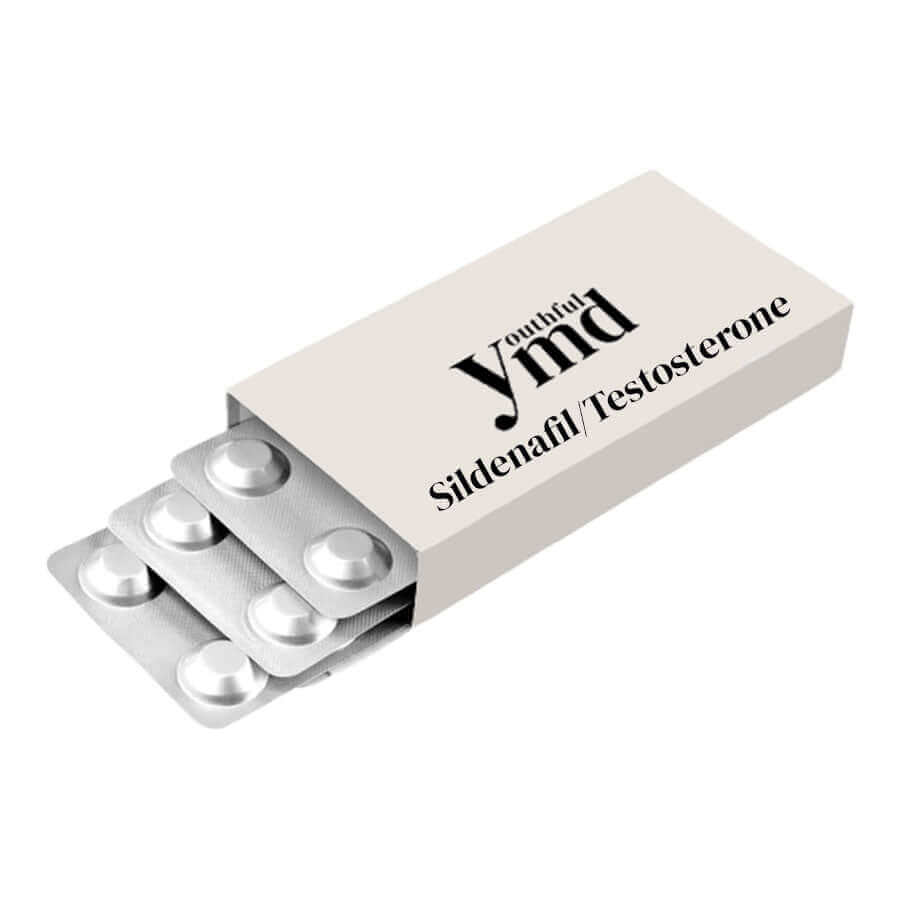 Sildenafil/ Testosterone Troche - 100mg/100mg - 10 Troche - (EP) Image 1